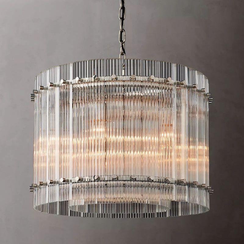 San Marco Round Chandelier 22" - Dawn Lamps