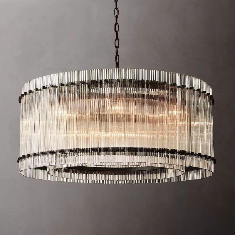 San Marco Round Chandelier 37" - Dawn Lamps