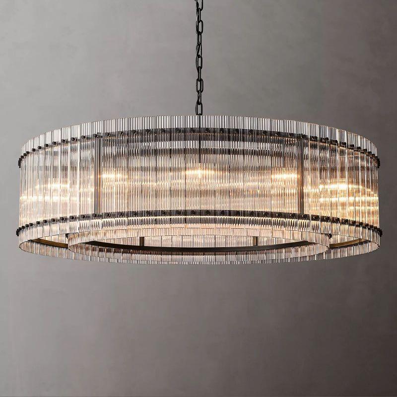 San Marco Round Chandelier 60" - Dawn Lamps