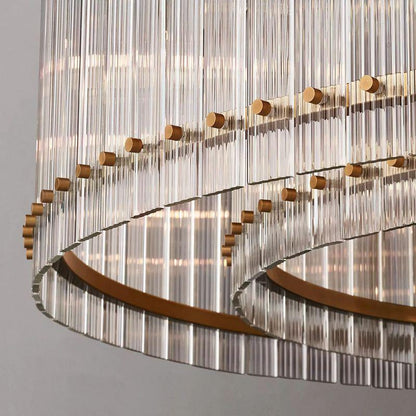San Marco Round Chandelier 60" - Dawn Lamps