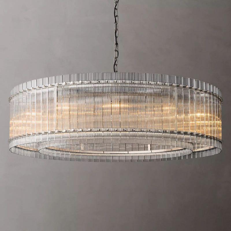 San Marco Round Chandelier 60" - Dawn Lamps
