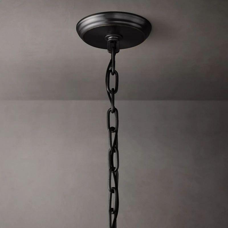 San Marco Two-tier Luxury Round Chandelier 60" - Dawn Lamps